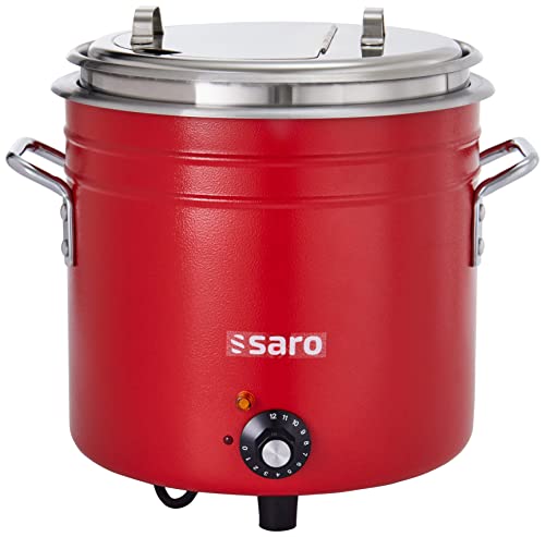 Saro Retro Suppenkessel rot von Saro