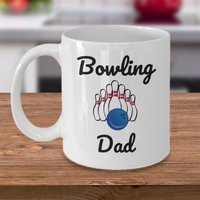 Bowling Papa - Vatertagsgeschenk Für Bowler Geschenk Ihn Tasse Lustiges von Sarothdesigns