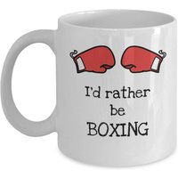Ich Würde Lieber Boxen - Handschuh Becher Lustige Boxgeschenke Kickboxen Geschenke Box-Trainer Boxsport Boxring Kampfsport von Sarothdesigns
