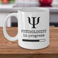 Psychologie Student Inspirierende Kaffeebecher - Psychologe in Arbeit Lustige Studie Zeit Geschenk Für Studenten von Sarothdesigns