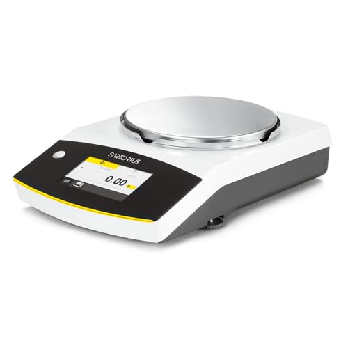 Sartorius Quintix Präzisionswaage, Interne Justierung, 5100g Wägekapazität, 1g Lesbarkeit, 218mm x 360mm x 88mm von Sartorius