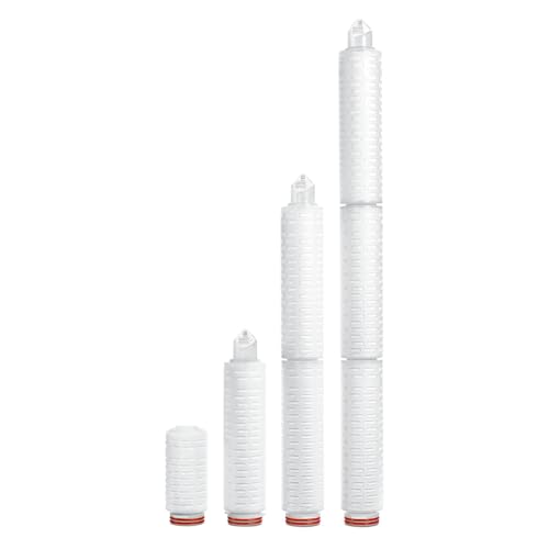 Sartorius Sartoclean GF Polypropylen (PP) Kerze mit Silikon (SI) O-Ring, 0.65µm Endgültiger Filter mit Porengröße, 20" Filtergröße, 2 Stück von Sartorius