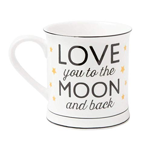 Kaffeetasse Love You to The Moon and Back von Sass & Belle
