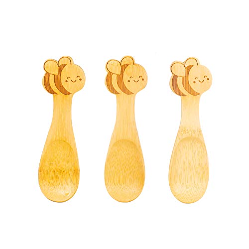 Sass & Belle Bee Bamboo Spoons - Set of 3 von Sass & Belle