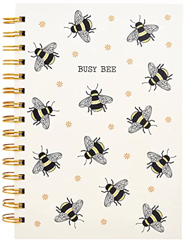 Sass & Belle Busy Bees Notizbuch, A5 von Sass & Belle