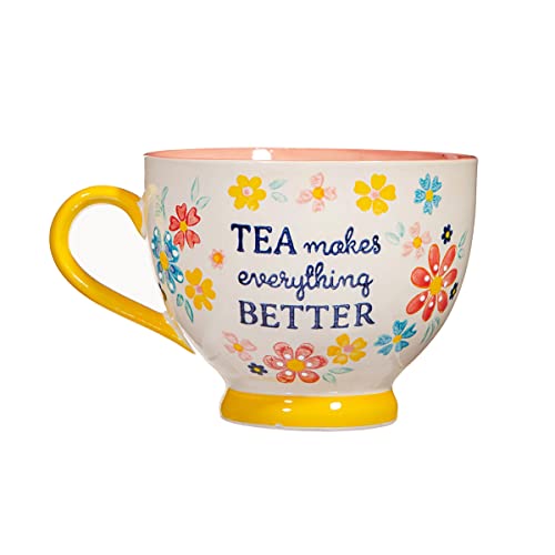 Sass & Belle Folk Floral Teetasse von Sass & Belle