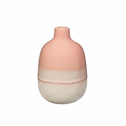 Sass & Belle Mojave Glasur Vase, Pink von Sass & Belle