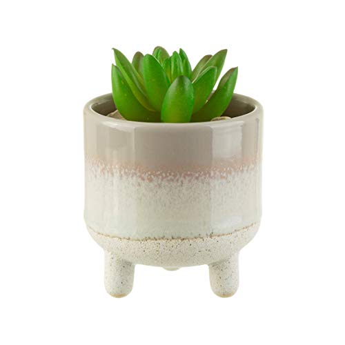 Sass & Belle Mojave Glaze Grey Planter von Sass & Belle