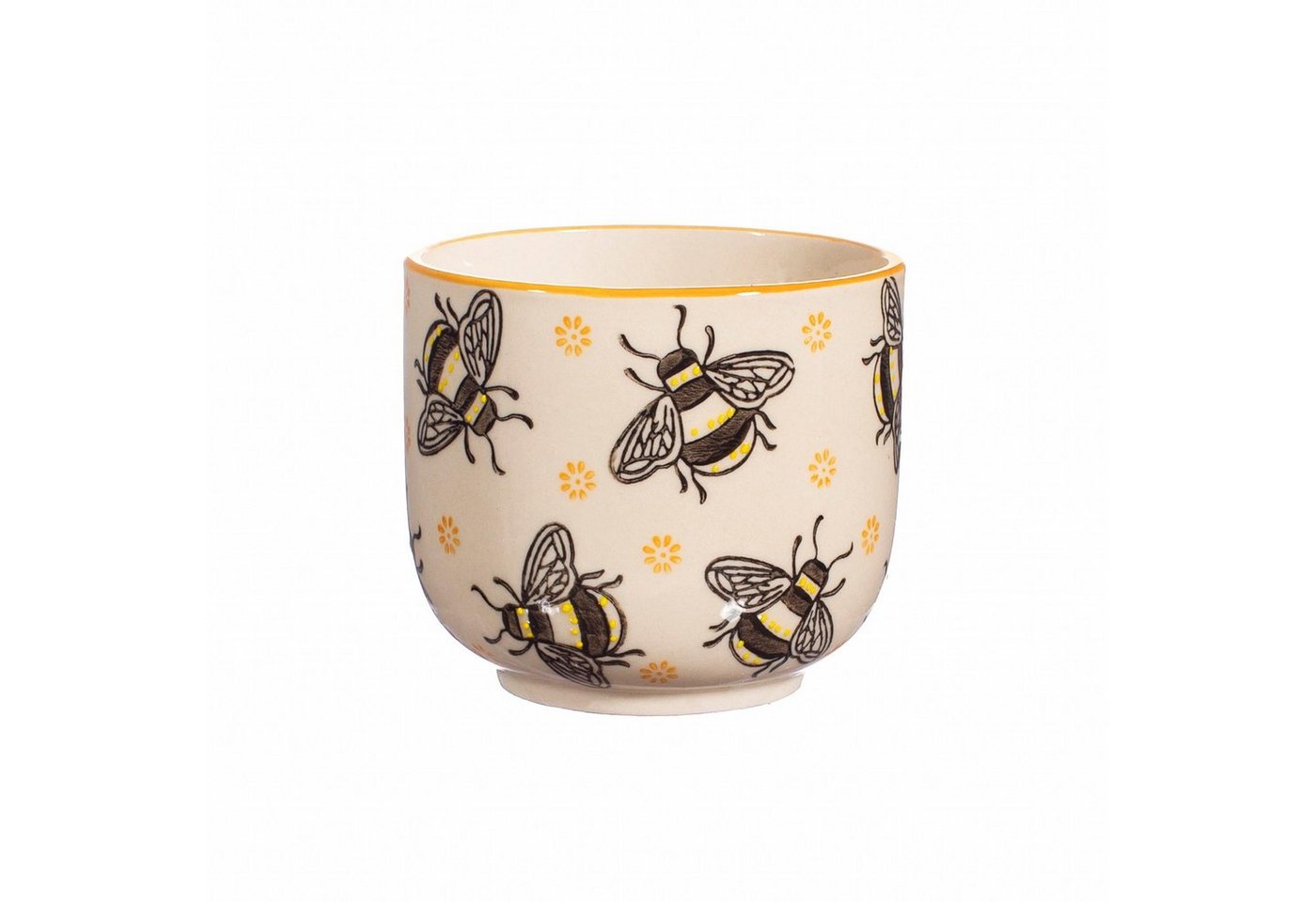 Sass & Belle Pflanzschale Handbemalter Pflanztopf im mediterranen Stil von Sass & Belle
