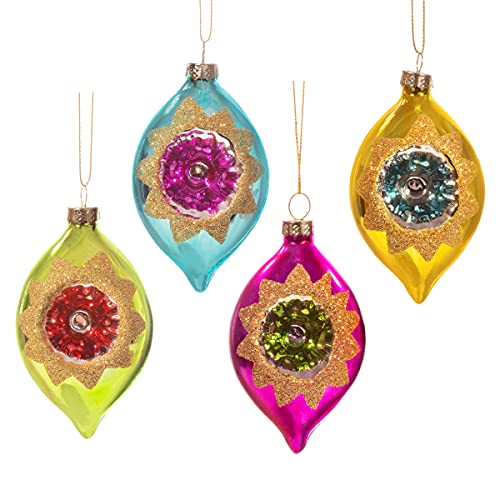 Sass & Belle Weihnachtskugeln im Vintage-Stil, 4 Stück Sass & Belle Weihnachtskugeln im Vintage-Stil, 4 Stück von Sass & Belle