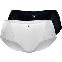 Sassa Panty, (2er Pack), mit Spitzeneinsatz von Sassa