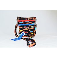 "The Dog Walker Bag Haustier-Liebhaber-Geschenk Mit Kotbeutel-Halter-Spender in "Doxies Sweaters" Kostenlosen Kotbeuteln - Bestes Geschenk Für von SassyDogFashions