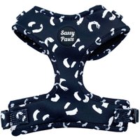 Hunde Brustgeschirr - Black Panther von SassyPawsCollection