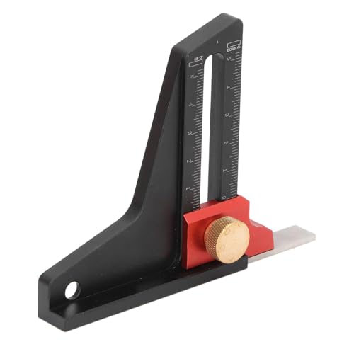 Höhenöffnungs-Messschieber, Multifunktionaler Höhenmesser mit Breiter Anwendung, 0–50 Mm Messbereich, Aluminiumlegierung für Gehrung von SatcOp