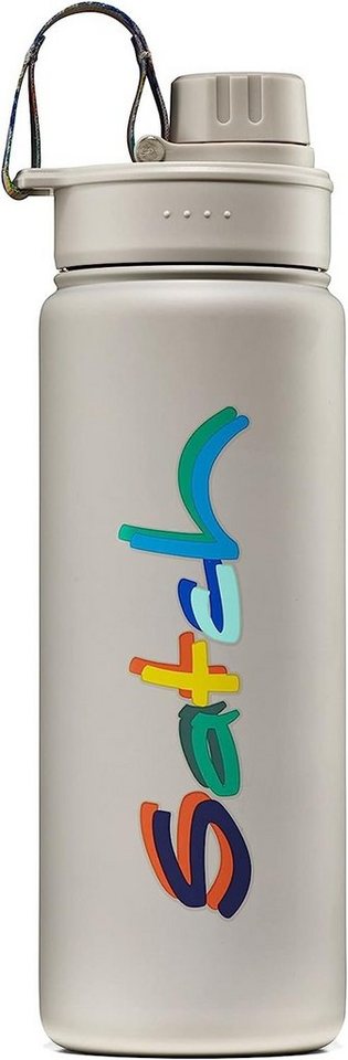 Satch Trinkflasche Edelstahl Trinkflasche 0,5 l Colourful Mind, Sportflasche, Freizeitflasche von Satch