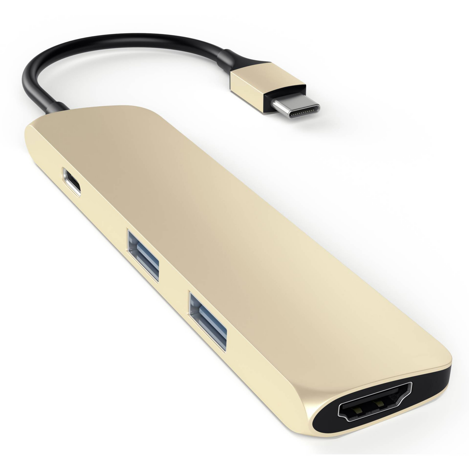 Satechi Usb C Dockingstation Adapter Hdmi Ladefunktion Gold Usb A Kompatibilität B-Ware Satechi Usb C Dockingstation Adapter Hdmi Ladefunktion Gold Usb A Kompatibilität B-Ware von Satechi
