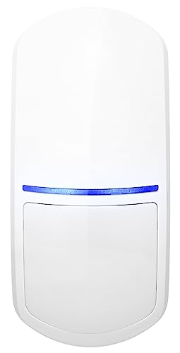 Satel Slim-DUAL-PET Draht Digitaler Dual Passiv Infrarot und Mikrowellen Innen Bewegungsmelder mit Haustierimmunität bis 20 kg, Reichweite 12m von Satel
