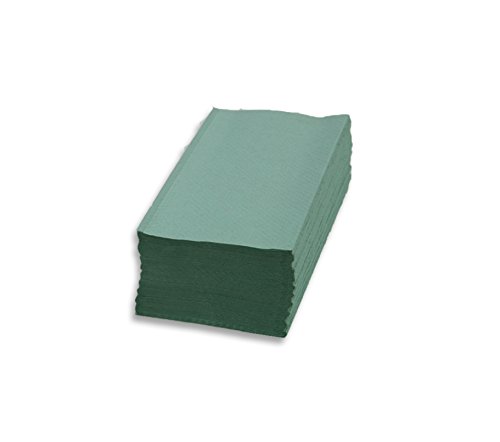 Hängelampe tp2473603 recyceltem Handtuch-Rolle, Zellulose, zusammengefaltet in V, 21 x 24, geprägt, 1-lagig 20 E (200 Stück), grün von Saten