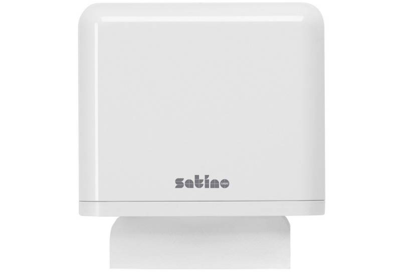 Satino by WEPA Papierhandtuch Spender - für Z-Falz oder W-Falz Papierhandtücher von Satino by WEPA