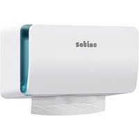 Satino Papierhandtuchspender HYGINITY PT3 System 333428 weiß Kunststoff von Satino