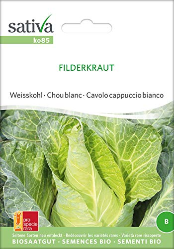 Sativa Rheinau ko85 Weisskohl Filderkraut (Bio-Weißkohlsamen) von Sativa Rheinau