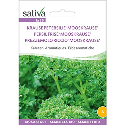 Sativa Saatgut Krause Petersilie Mooskrause von Sativa