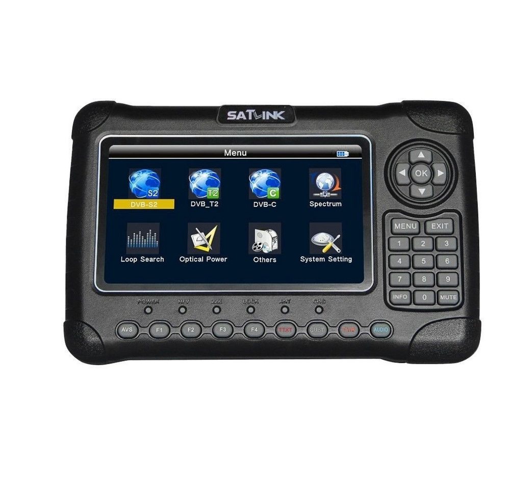 Satlink Satfinder WS-6980 Digital DVB-S/S2 DVB-T2 /C TV Satfinder Combo Satlink Satfinder WS-6980 Digital DVB-S/S2 DVB-T2 /C TV Satfinder Combo von Satlink