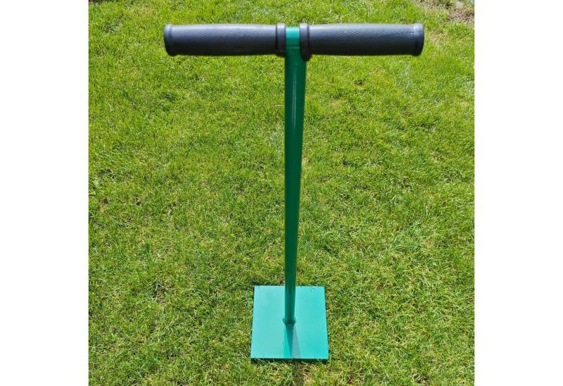 SattesGrün Vertikutierer Handstampfer Bodenverdichter, 20 cm Arbeitsbreite von SattesGrün
