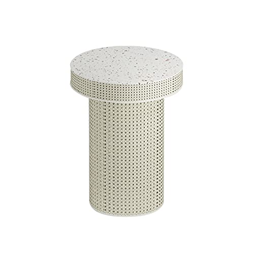 Kleiner Couchtisch Beistelltisch, industrieller Beistelltisch für kleinen Raum, Wohnzimmer, Schlafzimmer, Büro, stabiler und stabiler Akzenttisch Cocktailtisch Kleiner Couchtisch Beistelltisch, industrieller Beistelltisch für kleinen Raum, Wohnzimmer, Schlafzimmer, Büro, stabiler und stabiler Akzenttisch Cocktailtisch von Saturey