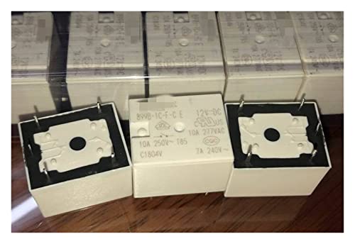 Saturey Relais NEU 899-1C-C 24VDC;899-1c-F-C 12VDC;899B-1C-F-C 12VDC;(T73-1C-12V/24V-10A) Relais 5Pins (Size : 899B-1C-F-C 12VDC) von Saturey
