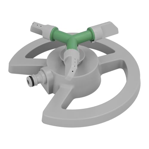 SATURNIA Drehbarer Sprinkler aus Kunststoff, 3 Arme. von Saturnia