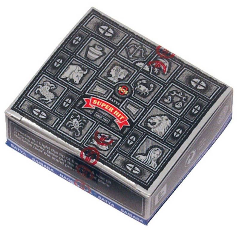 Satya Incense Räucherstäbchen Satya Sai Baba "Super Hit" Kegel 12St. von Satya Incense