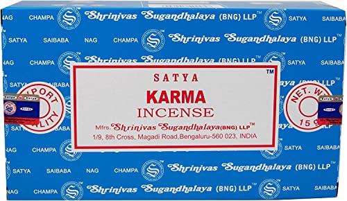 Satya Karma Räucher 12 x 15 g von Satya