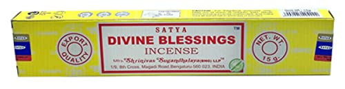 Satya - Divine Blessings) - Packung mit 120 Stück (Einheitsgröße) (Gelb) von Satya