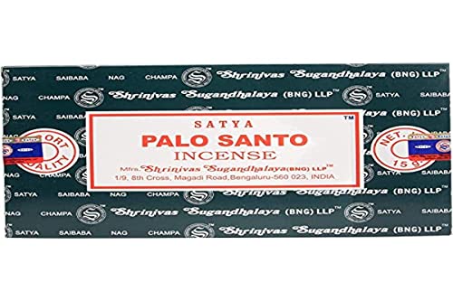 Satya Räucherstäbchen, Schwarz, PALO Santo von Satya