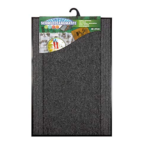 Fußmatte Innenbereich | 60x90 cm | Schmutzfangläufer grau | Ideale Fußmatte draussen und innen | Sauberlaufmatte 60x90 | Schmutzfangmatte waschbar Fußmatte Innenbereich | 60x90 cm | Schmutzfangläufer grau | Ideale Fußmatte draussen und innen | Sauberlaufmatte 60x90 | Schmutzfangmatte waschbar von Sauber Meister