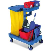Systemwagen-Set Harema®, Eimer 2x 9 Liter + 2x 15 Liter von Harema®