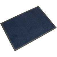 Schmutzfangmatte aus Nylon, BxT 850 x 1.500 mm, schwarz/blau von Jungheinrich PROFISHOP
