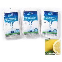 Luftentfeuchter Nachfüllpack mit Zitronen-Duft - 3er Pack von Saubermax