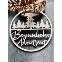 Dekoschild Besinnliche Adventszeit Türschild Holz Deko Weihnachten Winter Türkranz Geschenk Dekoschild Besinnliche Adventszeit Türschild Holz Deko Weihnachten Winter Türkranz Geschenk von Sauerhandel24