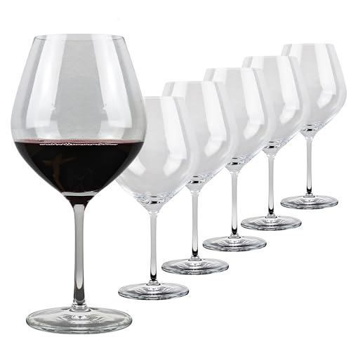 Sauerland GLAS 6er Set Burgunderglas Paula 750ml von Sauerland GLAS