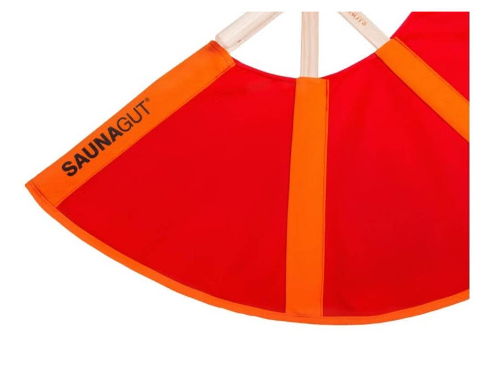 Saunagut Sauna-Aufgussset SAUNAGUT® Aufgussfächer Esche KLEIN von Saunagut