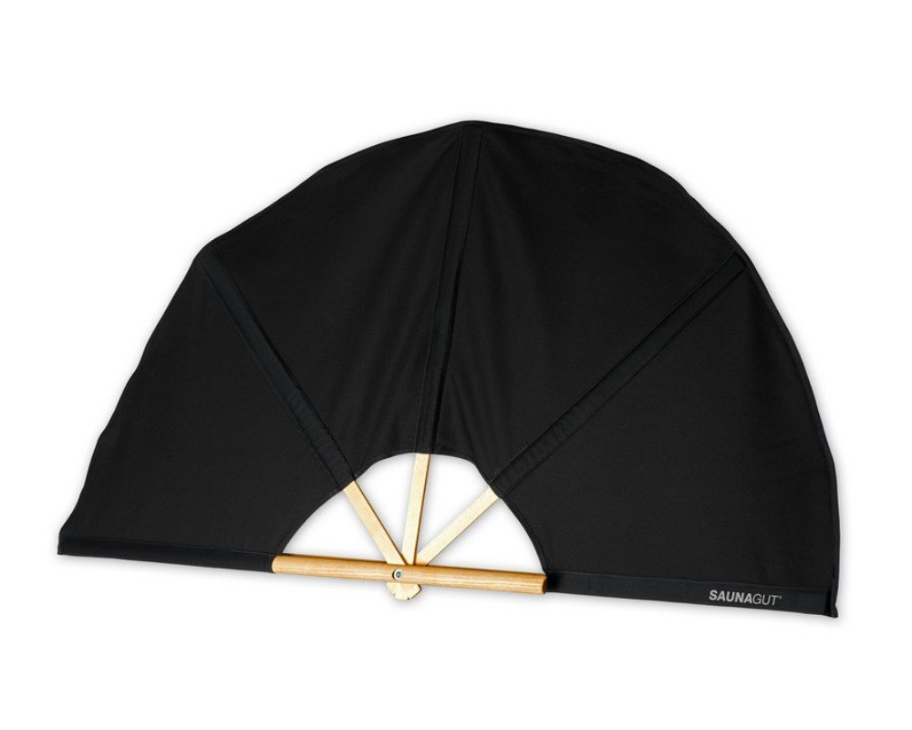 Saunagut Sauna-Aufgussset SAUNAGUT® Aufgussfächer Esche PLUS von Saunagut