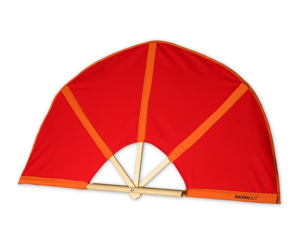 Saunagut Sauna-Aufgussset SAUNAGUT® Aufgussfächer Esche PLUS von Saunagut