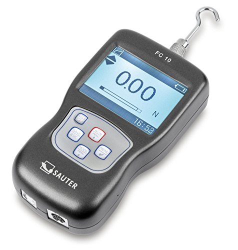 Sauter FC 100 - Tensile force gauge, Compact force-measuring device, Measuring range [Max]: 100 N, Readout [d]: 0,1 N von Sauter