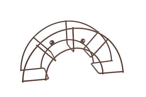 Sauvic Großer Schlauchhalter mit Rost-Effekt, 46,5x16,5x24 cm von Sauvic