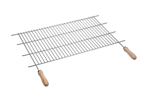 Sauvic 2475 Verzinkter Holzgriffen Grillrost, Stahl von Sauvic