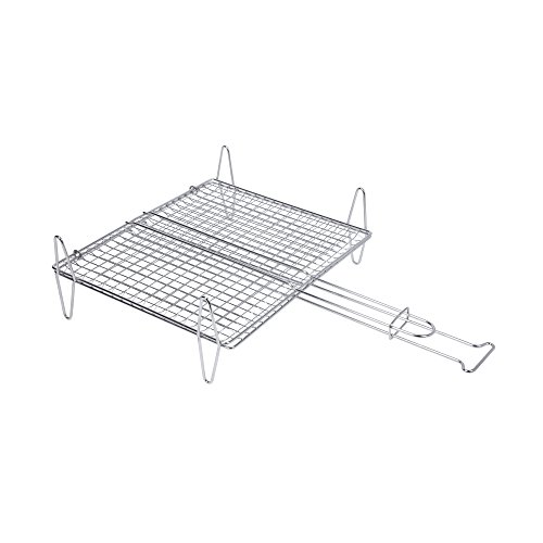 Sauvic 2593 für Fleisch oder Fisch, 40x45 cm Grillrost, verzinktem Stahl von Sauvic