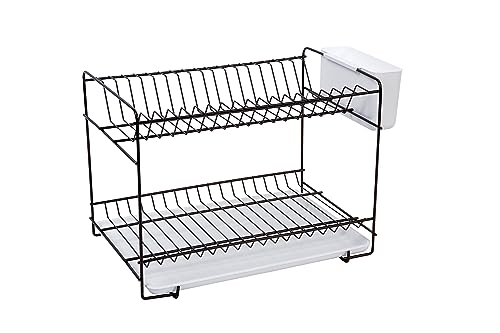 Sauvic Bronzefarbener Vintage-Geschirrabtropfer 38,5x25x28 cm Sauvic Bronzefarbener Vintage-Geschirrabtropfer 38,5x25x28 cm von Sauvic