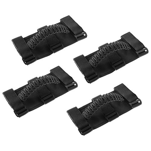 Savadicar 4 x Überrollbügel Haltegriffe Griff Griff für Jeep Wrangler YJ TJ JK JL & Gladiator JT 1955-2023 Interieur Zubehör Schwarz Savadicar 4 x Überrollbügel Haltegriffe Griff Griff für Jeep Wrangler YJ TJ JK JL & Gladiator JT 1955-2023 Interieur Zubehör Schwarz von Savadicar